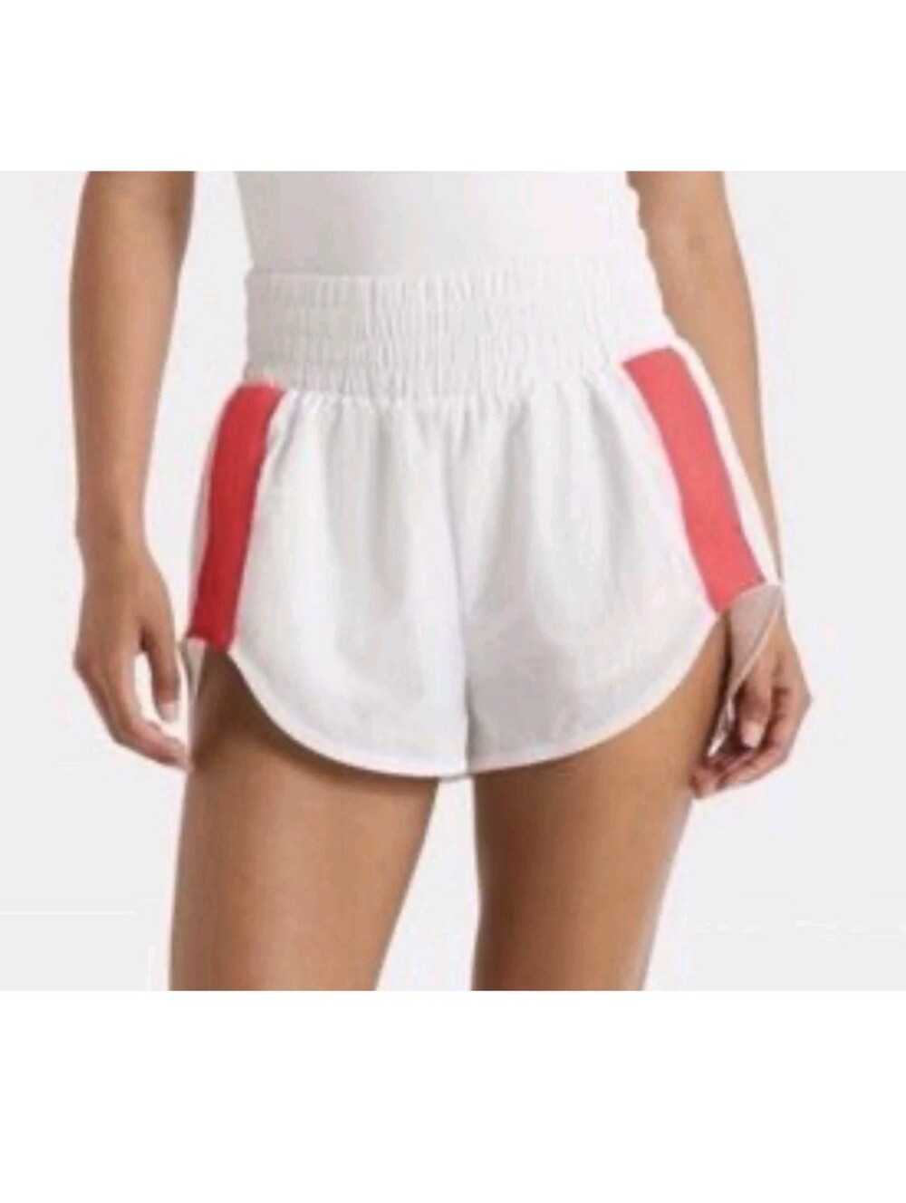 NWT Joylab Coral Stripe High Rise Shorts Size XL